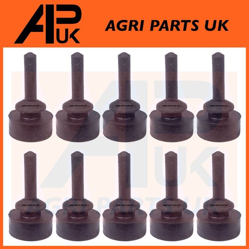 10x bonnet panel rubber pad - 10x,