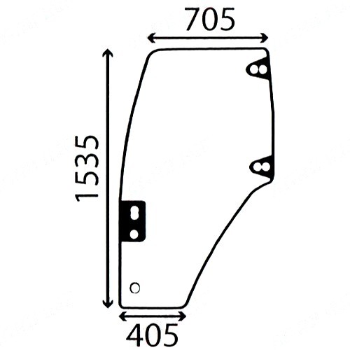 Door glass for new - glass,