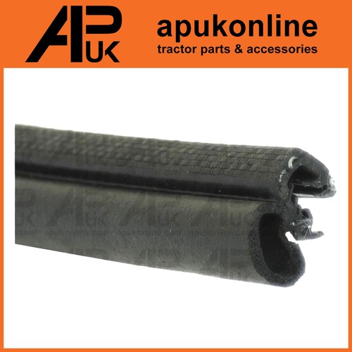 Cab window rubber draught - window,